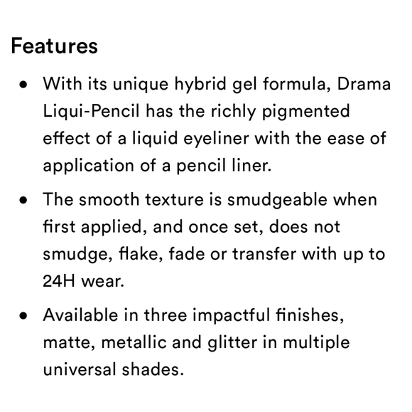 Lancome Drama Liqui-pencil Longwear Eyeliner Green Metropolitan 03 - Picture 5 of 6
